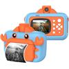 HUIOP macchina fotografica di stampa HUIOP Fotocamera istantanea per bambini 1080P Fotocamera digitale per bambini Fotocamera con stampa istantanea per bambini Girevole a 180° con schermo IPS da 2,4 pollici