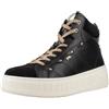 Nero Giardini 411633d Sneakers In Pelle E Camoscio Donna NERO 39