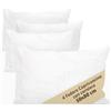 SoNiT home decor SONIT - Set 8 Copricuscini Letto 50x80 cm con Cerniera, Federe Puro Cotone Tessuto Damascato Elegante, Copriguanciale Antiacaro Anallergico Lavabile, Fodera Guanciale Protettiva per Letto Matrimoniale