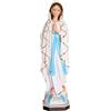 OVUNQUE PROTEGGIMI Statua della Madonna di Lourdes in Polvere di marmo, cm 40, per Interni ed Esterni, Statuetta della Madonnina Realizzata artigianalmente in Toscana.