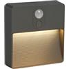 HOTUT Notturna Sensore Movimento, Luce Notturna Sensore Movimento, AUTO/ON/OFFF Luce Notte Lampada LED, Luci Notturne Bianca Calda per Cameretta, Corridoio, Cucina, Scale, Bagno