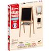 Jeujura-JEUJURA-8748-GRANDE Tabella Multifunzione in Legno, Colore Bianco, 54 x 54 cm, 8748