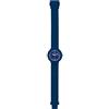 HIP HOP Orologio DONNA STARRY quadrante MONO-COLORE BLU movimento SOLO TEMPO - 3H QUARZO e CINTURINO SILICONE BLU HWU1025