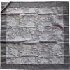 SalGiu Centrotavola Cucina Tavolo Decorativo Fantasia in Cotone Quadrato 90x90 cm (Rose Farfalle Grigio)