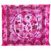 Seamar Copritutto Grande Fondale Marino 100% Cotone 210x230cm Copridivano Telo Mare Maxi Batik Copriletto Estivo (Fucsia)