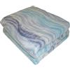 SpazioTessile Coperta Misto Lana Wave 3 colori Singolo Piazza e Mezza Matrimoniale anche Maxi (Blu, 1 Piazza,Singolo)