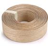 Skelang Legno impiallacciato, ferro su bordatura, nastro preincollato legno, per mensola, armadio, telaio porta, quercia rossa, 50mm x 15m