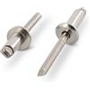 NOLDAR | Rivetti acciaio inox con testa standard. 4,8 x 20 mm. (250 pezzi)