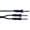 CORDIAL - ELEMENTS EY 1 VPP, Cavo Y Stereo, Jack TRS/2x Jack TS (Mono) 1 m