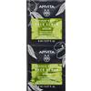 Apivita Express Beauty - Olive Scrub Maschera Viso Esfoliante Profondo, 2 x 8ml