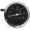 uxcell sourcingmap 0-120Km/H Calibro Tachimetro Moto Odometro Analogico Rettangolonero Gn