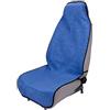 Blueshyhall Coprisedili per auto, impermeabili, lavabili e antiscivolo, in spugna, per sedili anteriori auto, in tessuto anti-sudorazione, per sedili auto dopo lo sport (blu)