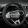 GIANT PANDA Coprivolante adattato per Honda Accord, Civic, CR-V, HR-V, Pilot, Jazz, Passport, Odyssey (14,5 - 15 pollici - Nero - Dimensioni standard)