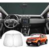 GAFAT [Upgrade] GAFAT Dacia Duster 2 2018-2023 2024 Parasole Parabrezza Interno, Accessori Dacia Duster 2 Parabrezza Protezione Solare, Protezione UV, Raffreddamento