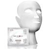 MIRAFLORES ORIGINAL Maschera Antirughe Viso e Collo in Tessuto Imbevuta con Acido Jaluronico e Ginseng 25 ml - Maschera Monouso per Viso e Collo in TNT dalle Proprietà Idratanti ed Antiossidanti - Antirughe, Antiage