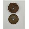 B280 BEST SOLUTIONS - COPPIA MOLE SMERIGLIO DIAM 51MM - 1PZ GRANA FINE SPESSORE 7,5MM E 1PZ GRANA GROSSA SPESSORE 12MM - FORO CENTR 8 MM - RICAMBIO PER AFFILATOIO AFFILALAMA AFFETTATRICE - MADE ITALY