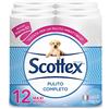 Scottex Pulito Completo Carta Igienica, 12 Rotoli