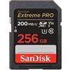 SanDisk (TG. 256GB) SanDisk 256GB Extreme PRO scheda SDXC + RescuePro Deluxe fino a 200