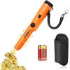 Libershine Pinpointer Metal Detector IP66 Impermeabile Pinpointer Portatile Pointer Palmare 360°Scan con Allarme Vibrazione Metal Detector Sensibile Localizzatore GP Puntatore di Metallo per Caccia di Oro Tesoro