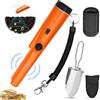 Vegena Pinpointer Metal Detector, Metal Detector Portatile, Metal Detector Pinpointer Rilevatore Metalli Portatili, Ip66 Impermeabile 360°Scan, Con Luce Led, Batteria 9v E Pala Per Caccia Al Tesoro