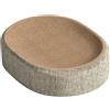 Gwtdtoad Tiragraffi per gatti ovali, in sisal, per gatti domestici, per levigare gli artigli, 41 x 31 x 10 cm