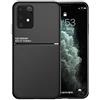 Kepuch Mowen Cover Custodia Case Piastra Metallica Incorporata per Samsung Galaxy M80S/A91/S10 Lite - Nero