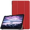 Lobwerk Custodia per Samsung Galaxy Tab A SM SM T590 SM T595 t597 10.5 Pollici Custodia Smart Cover con Auto Sleep/Wake + Touchpen Rosso Rosso Vivo