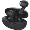 Trust Yavi Auricolari Bluetooth con Microfono Dual ENC Cancellazione Rumore, 23 Ore di Batteria, 85% Plastica Riciclata, Cuffie Wireless Bluetooth Buds In Ear senza Fili iPhone Android - Nero