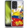 Head Case Designs Ecuador Vetro Rotto Calcio Custodia in Gel [Protezione di Grado Militare] Compatibile con Galaxy A33 5G (2022)
