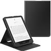 MoKo Custodia per Kindle Paperwhite 12/11th &Kindle Colorsoft Nero | per 7/6.8 Kindle Paperwhite&Kindle Colorsoft, Custodia con Supporto Flip Verticale Cover Protettiva con Auto Sveglia/Sonno