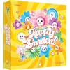 Asmodee Funforge Happy Garden - Giochi da tavolo - Gioco di tegole - Gioco di strategia a partire da 8 anni - 2-4 giocatori, versione francese