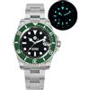 watchdives San Martin Orologio da Uomo SN017GB, Orologio Subacqueo da 40 mm NH35 Orologi Meccanici Automatici, Orologio da Polso Impermeabile di Lusso da 20 Bar per Uomo