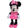 Simba - Disney Peluche Minnie, 6315870230, cm 35, con abito fucsia, + 0 mesi
