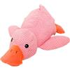 Generico Quackotto Cani, 2025 Quackotto per Cani, 32cm Peluche Papera Cane Indistruttibile, Paperotto Calmante, Giocattoli Paperella Antistress, Giocattolo Morbido Interattivo