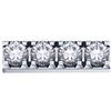 DonnaOro Elemento a quattro DonnaOro DCHF4126.004 Oro Bianco con diamanti collezione Elements