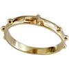 Gioielli Aurum Anello Rosario in Oro Giallo Fedina Uomo Donna Unisex Gioiello Preghiera Sacro Religioso con Croce (18)