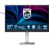 Philips Monitor 27" ( IPS 2560x1440 QHD 2K 120Hz ) BUSINESS Silver e Gray