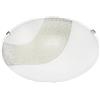 Briloner Leuchten BRILONER - PLAFONIERA IN VETRO DECORATO 9W LED DIAMETRO 25CM
