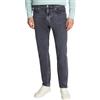 Tommy Hilfiger Uomo Jeans Harlem Tapered Fit, Grigio (Trevor Grey), 30W/36L