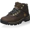 Timberland White Ledge Mid Waterproof, Stivali da Escursionismo Alti, Donna, Dark Brown, 42 EU