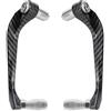 MOCNT Paraleve Moto 7/8 pollici Protezione per Manubrio Leva Freno Frizione 22mm Paramani per Moto Protezione Leva Freno per Moto Protezione Frizione Freno Moto Argento