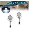 NSLUMO luci LED sotto specchietto per V/olvo XC60 2008-2017 6000K bianco | SMD sotto specchietto cortesia luci cortesia posterioreview Mirror luce pozzanghera CANbus alta luminosità