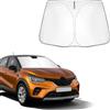 BSTW Parasole Parabrezza per Renault Captur II 2020-2025 2026 & Renault Captur I 2013-2019, Parasole Pieghevole con Isolamento Termico e Protezione UV, Compatibile con Renault Captur RS Line Hybrid