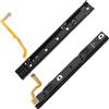 Times Mark 1 Pair Left and Right Handle Slides for Nintendo Switch, Replacement Professional Metal Slider Rail for Host Game Console Slide Rail,Right Joycon Slide Rail Repair Kit