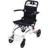 toxaaiwr Sedia a rotelle elettrica pieghevole leggera per adulti, pesa 8,2 kg, sedia a rotelle portatile da viaggio per adulti, sedia a rotelle leggera con cinghia di sicurezza, adatta per tutti i