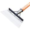 IGTOPS Pala da Giardino Multifunzionale, per eliminare Il Ghiaccio e spalare la Neve, in Acciaio Inox, per Erbacce e Muschio, Pala per la Pulizia del Giardino, diserbo, Piante, agricola (38cm)