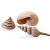 biOrb Decorazioni per acquario, conchiglie di mare in ceramica (set di 3 ornamenti per acquario, colore naturale), accessori artificiali per aggiungere colore, decorazione per acquario dall'aspetto