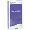 Sigvaris 504 ccl3 gambaletto traditional lungo punta apertabeige l