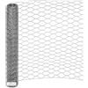 SERVICE SOLUTIONS - Rete Metallica, Reti Recinzione per Pollame, Conigli, Animali e Piante Zincata a Triplice Torsione Maglia Esagonale (Maglia Esagonale 25mm - 100cm (H) x 25m (L))