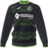 Getafe CF Getafe C.F. T-shirt da allenamento manica corta team tecnico ufficiale, T-shirt da allenamento manica Unisex - Adulto, Nero, 12 anni